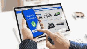 Successful payment on mobile device